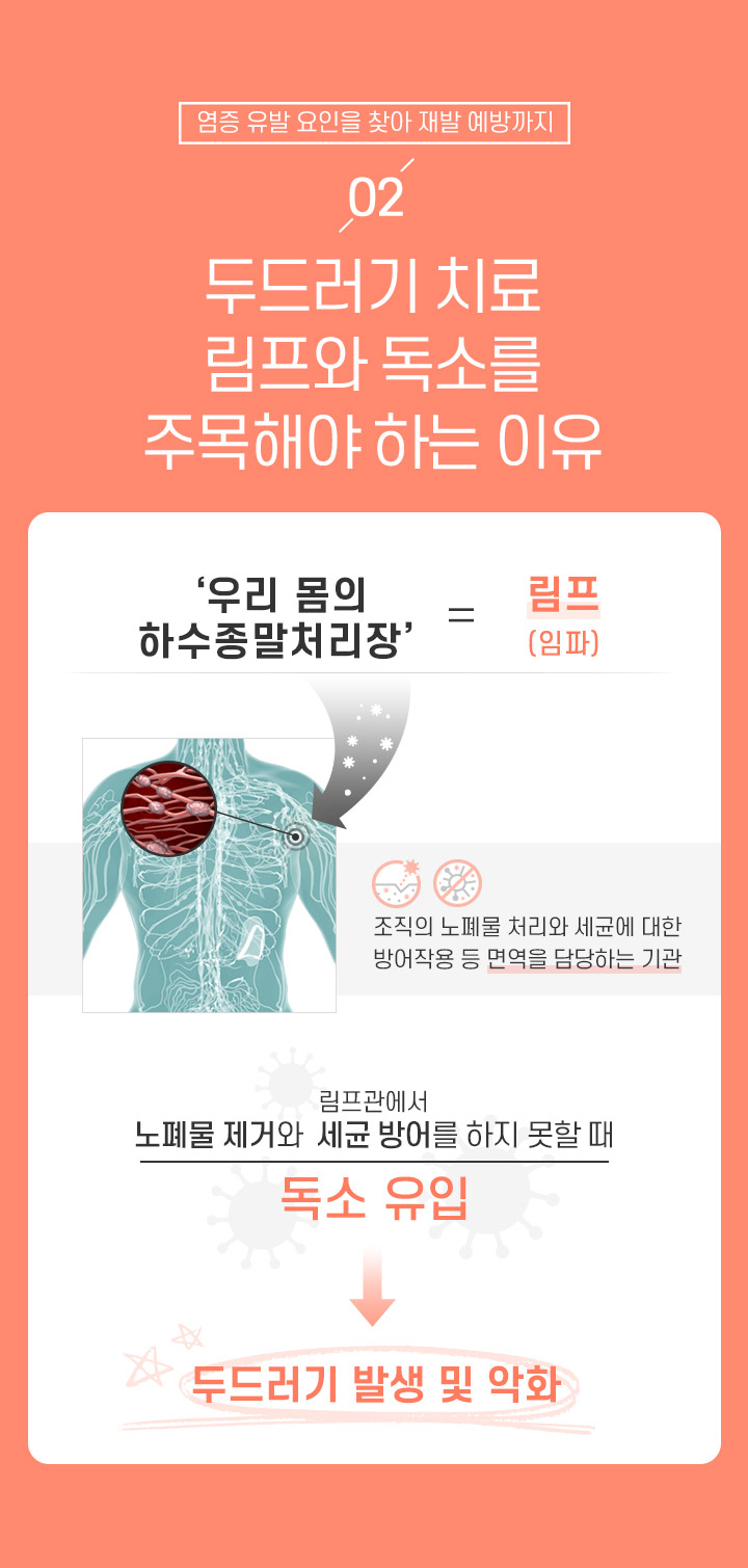 2. 두드러기 치료, 림프와 독소를 주목해야 하는 이유